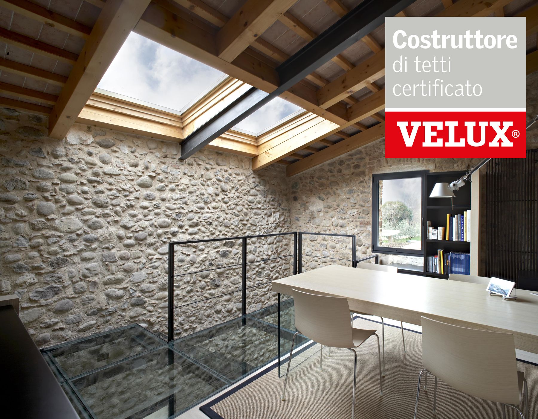 Costruttore di Tetti Certificato da Velux